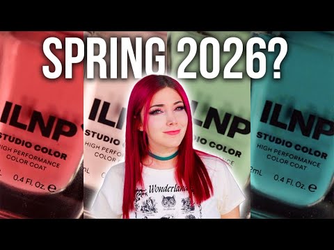 ILNP Spring 2026 Nail Polish The Flower Shop Collection Swatches KELLI MARISSA 