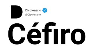 Céfiro Significado En Español