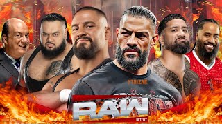 Wwe 2K25|Team Roman Reigns vs Team Bron Breakker Wwe Raw Tag Team - FULL MATCH 