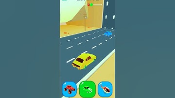Shape-shifting car factory All Level Gam short video Android iOS Walkthrough #game #gameplay #gaming