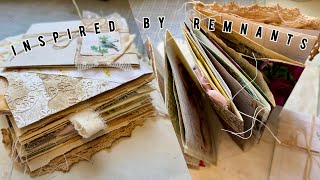 Easy DIY Accordion Junk Journal With Book Page & Scraps