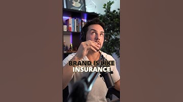 Brand is like insurance...#business #systems #scalingwithsystems
