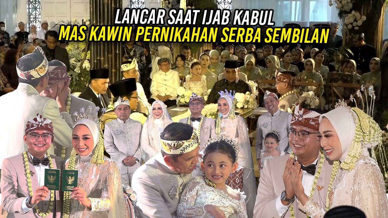 LANCAR SAAT IJAB KABUL | 9 EKOR SAPI - 9 DOMBA GARUT - 9 AYAM PELUNG - JADI MAS KAWIN PERNIKAHAN