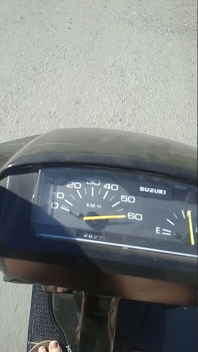 сузуки сепия аф 50. 60км/ч - YouTube