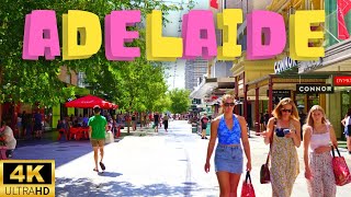 Adelaide 4K | Virtual Walk Tour - 60fps Adelaide City, Australia