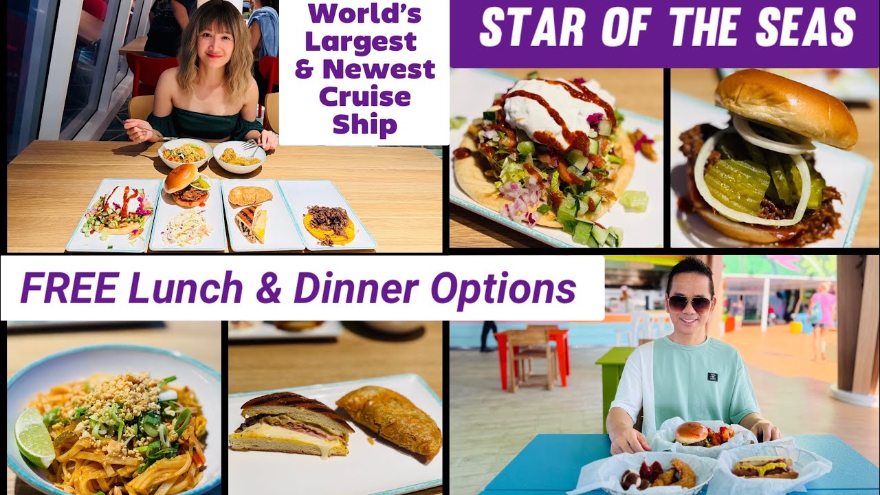 Royal Caribbean Star Of The Seas FREE DINING AquaDome -Basecamp -Pearl -Surfside -El Loco -Sorrento