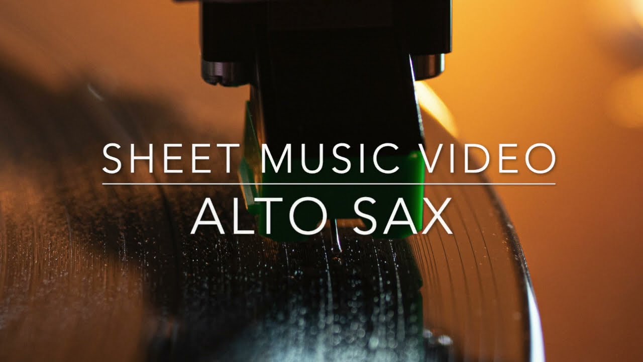 Like a Duduk to Water (City) from Groove Zones 1 (Alto saxophone) [SHEET MUSIC VIDEO]