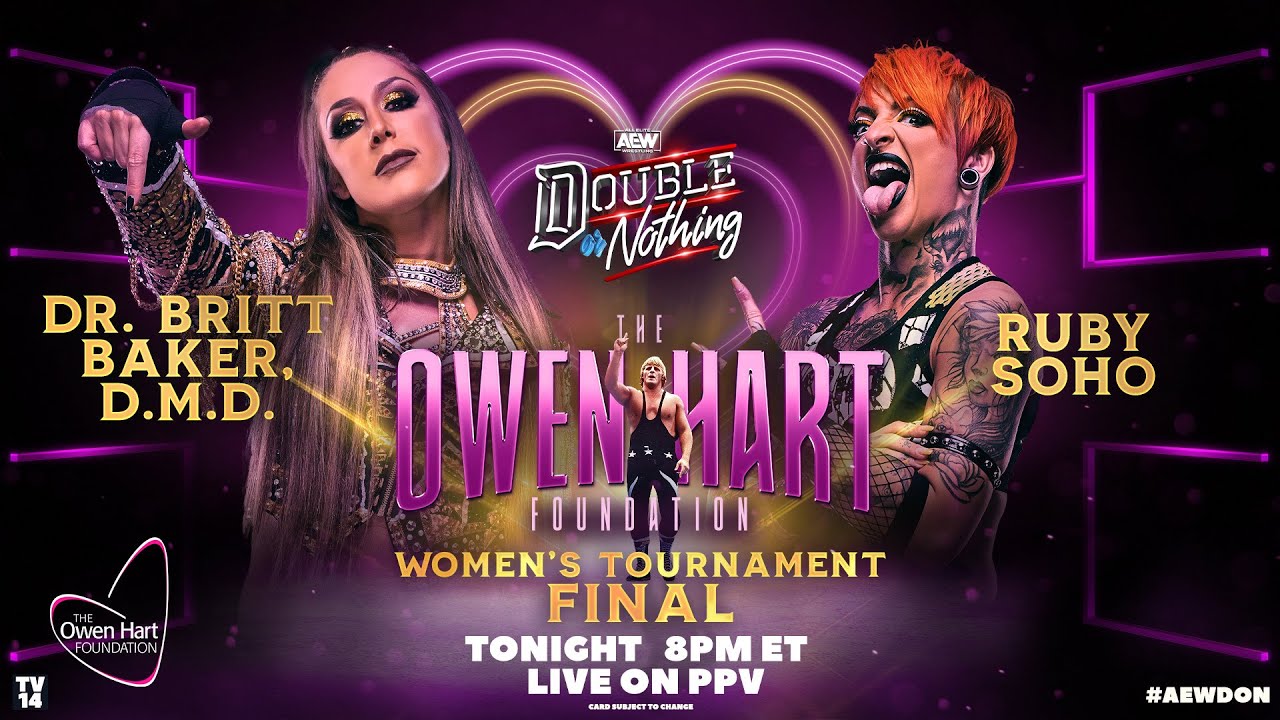 The Owen Women's Final: Dr. Britt Baker v Ruby Soho | AEW Double or ...