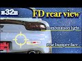 【RX-7レストア】デザイナーに敬意を払いFDのリアを仕上げる。甦れ FD3S第32話［リアバンパー］［コンビネーションランプ］［ハイマウントストップライト］