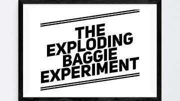 Easy Exploding Bag Chemical Reaction