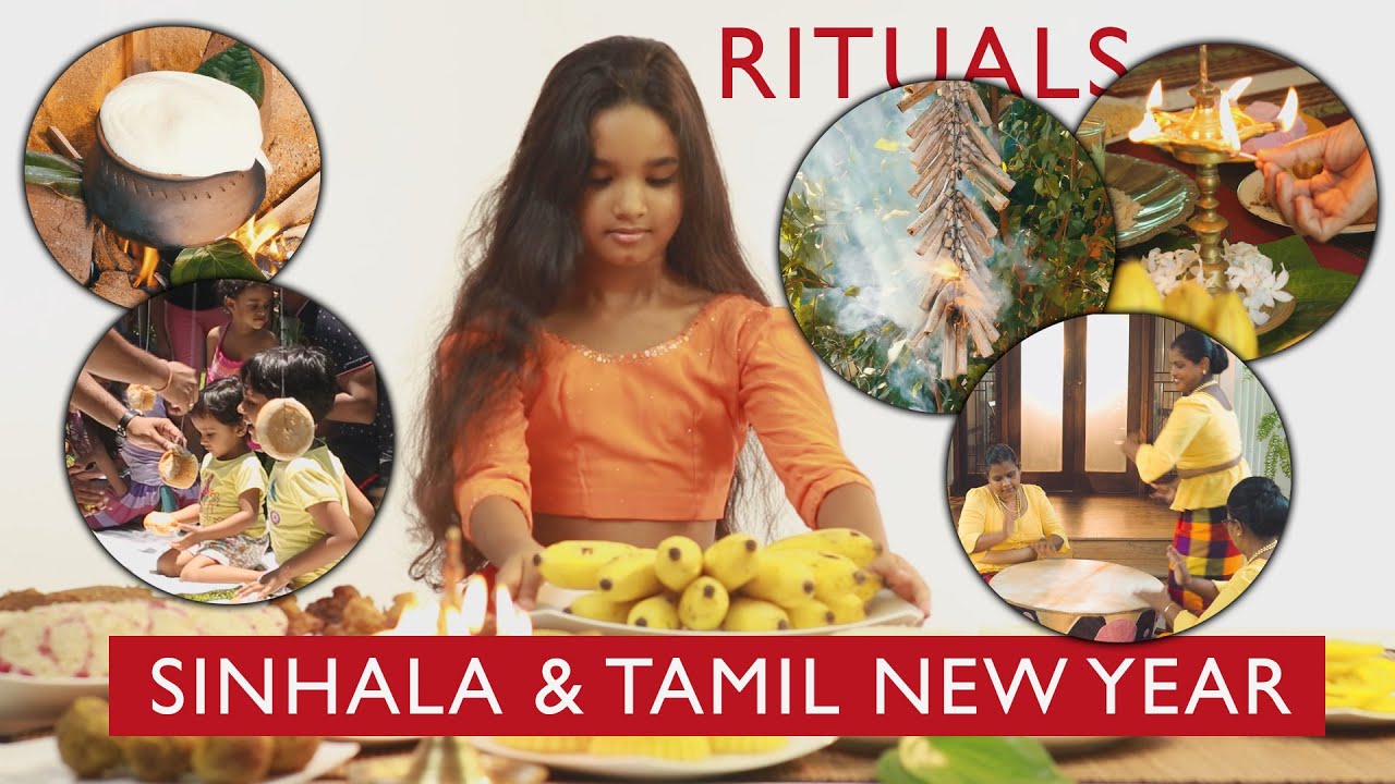 Rituals of Sinhala and Tamil New Year Sri Lanka YouTube