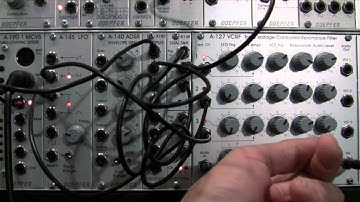 Doepfer A127 Triple Voltage Controlled Resonant Filter Part Three-More Modulation