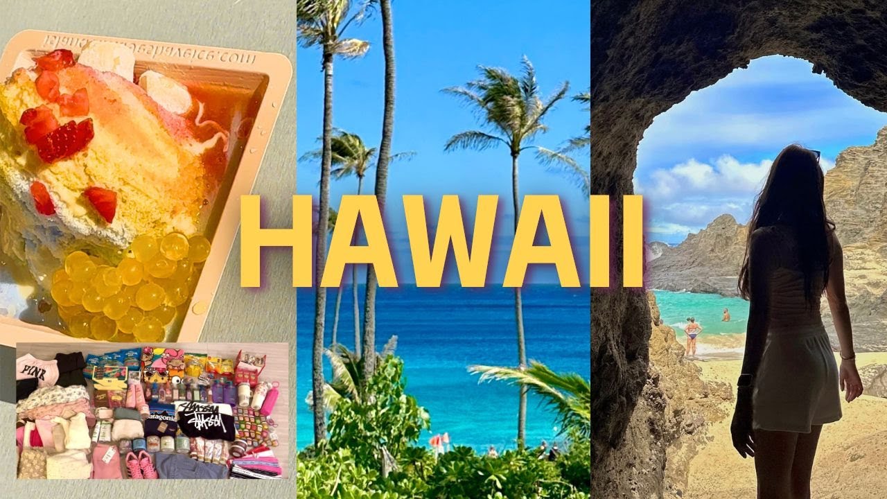유학생 추천 찐 하와이 여행 코스  🌺 🌴 | 쇼핑, 맛집, 관광 가이드 ! | 현지인만 아는 숨은 꿀팁 ✨ | 미국 식당 계산법까지 총정리!