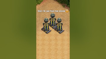 Upgrading Hidden Tesla Level 1 to MAX ⚡ #clashofclans #coc #shorts