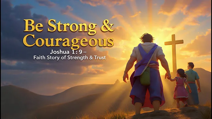 Be Strong and Courageous | Joshua 1:9 – Kids Bible Story of Strength and Trust
