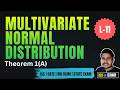 Multivariate Normal Distribution | MVND | Lecture - 11