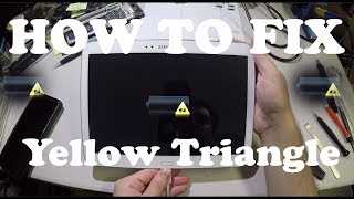 Yellow Triangle with Battery on Samsung Tablet FIX!