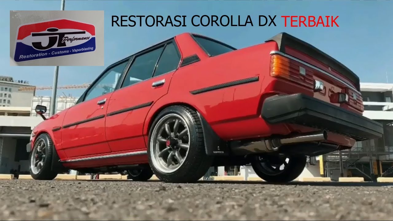 THE BEST RESTORATION OF COROLLA DX KE70 FROM MASTER INDIE JT PERFORMANCE, PERFECTOO
