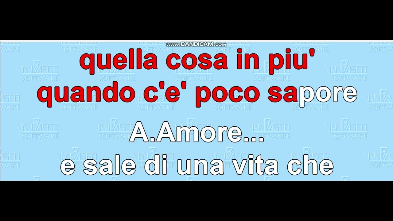 Biagio Antonacci   Pazzo di Lei  Karaoke 2