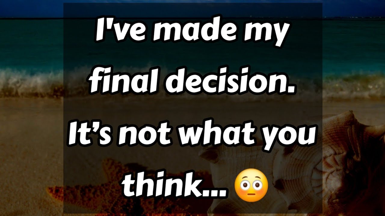 Я приняла окончательное решение. Это не то, что вы думаете...😳😮😯😲🥺🥹 || Пишите в личные сообщения,...