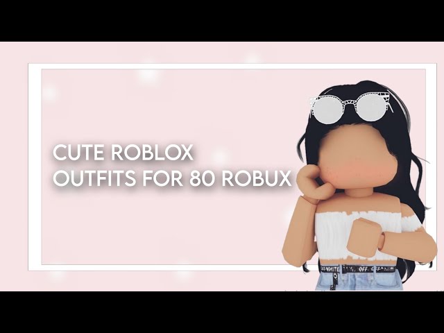 6 Cute Roblox Avatars Under 80 robux! (Free to use!) 
