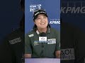 한 달만에 복귀전으로 온 메이저 대회에서 파이널 라운드 챔피언 조?! 꿈에도 몰랐던 그 일이 실제로 일어났습니다🔥🎙️ #유해란 #lpga #golf #골프