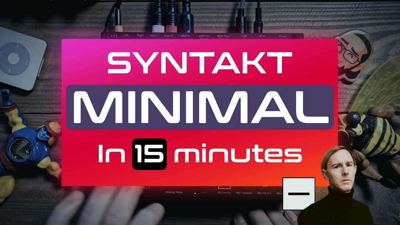 Syntakt | Minimal Techno From Scratch Demo & Tutorial. Minimal Effort ...