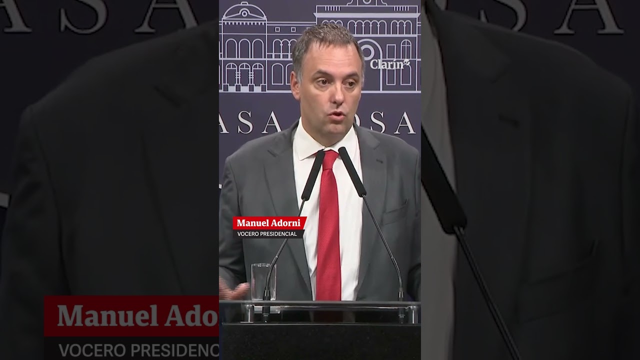 "¿Vos fumás marihuana?": la pregunta de Adorni a un periodista