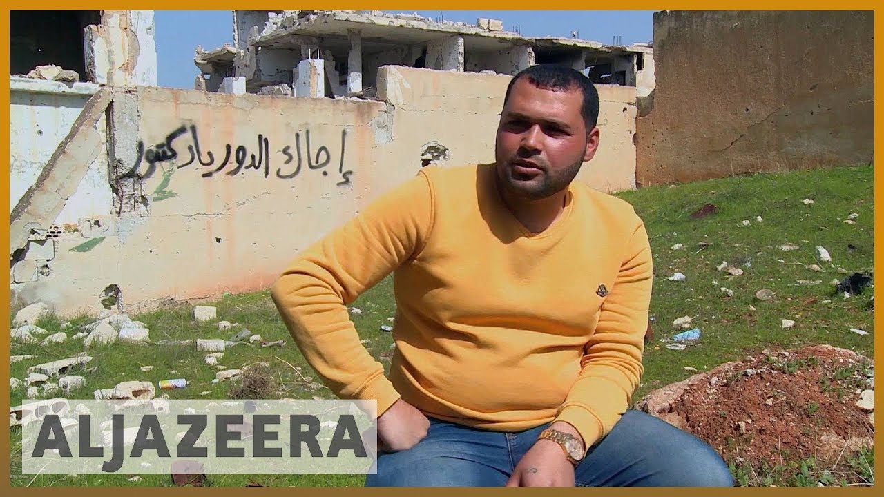 🇸🇾 كتابات جدارية مناهضة للأسد أشعلت فتيل الانتفاضة السورية | الجزيرة الإنجليزية