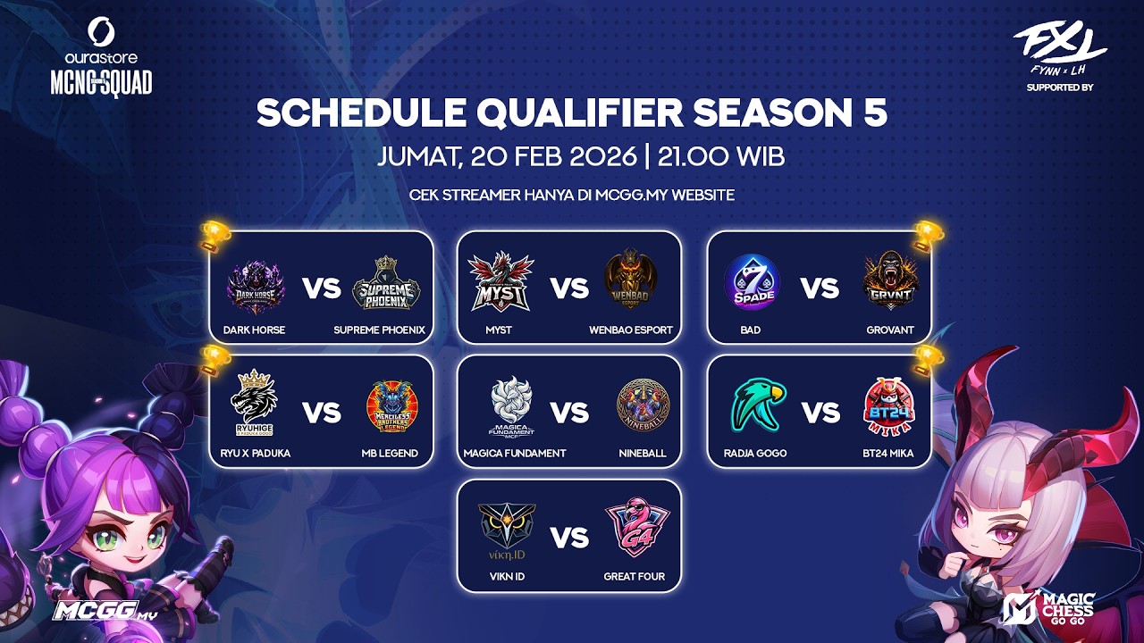 🔴LIVE: OURASTORE MCNC SQUAD S5 SUPPORTED BY FXL | QUALIFIER |  BAD  VS GROVANT | DAY5