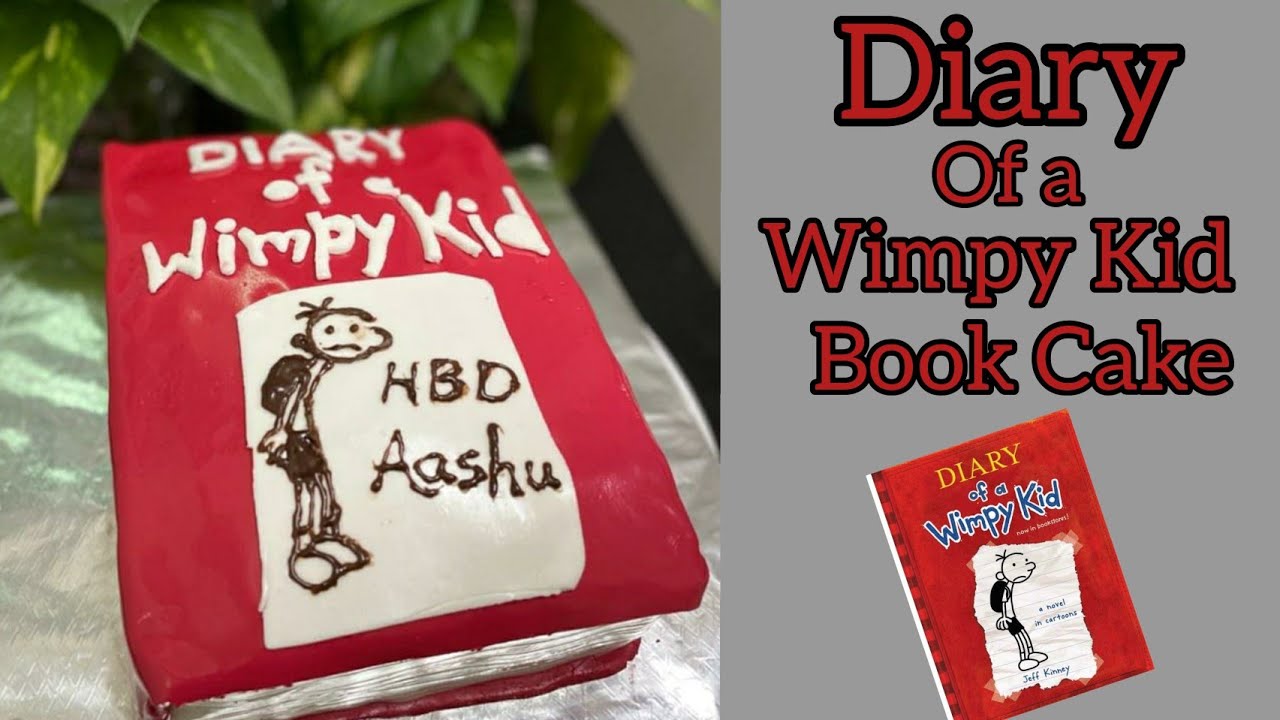 Diary of a Wimpy Kid Book Cake – Riesterer's Bakery