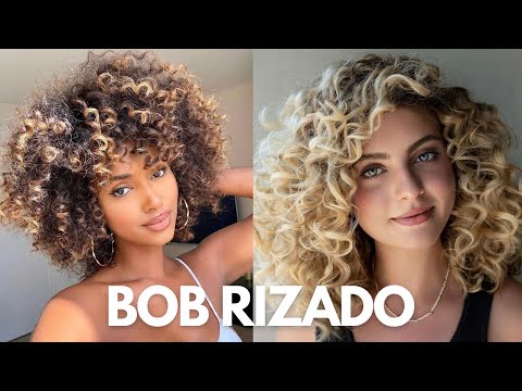 Corte Bob rizado que puedes llevar este año