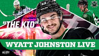 Dallas Stars Forward Wyatt Johnston Joins The Show Live! | DLLS Stars Podcast