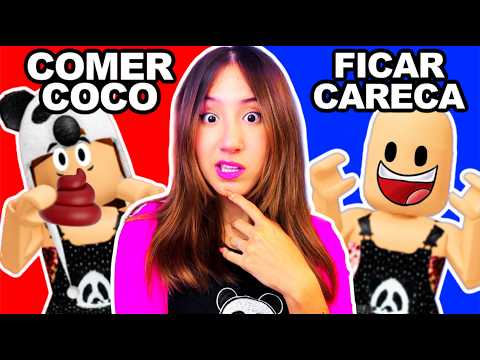 O QUE VOCÊ PREFERE mas REALMENTE ACONTECE no ROBLOX!