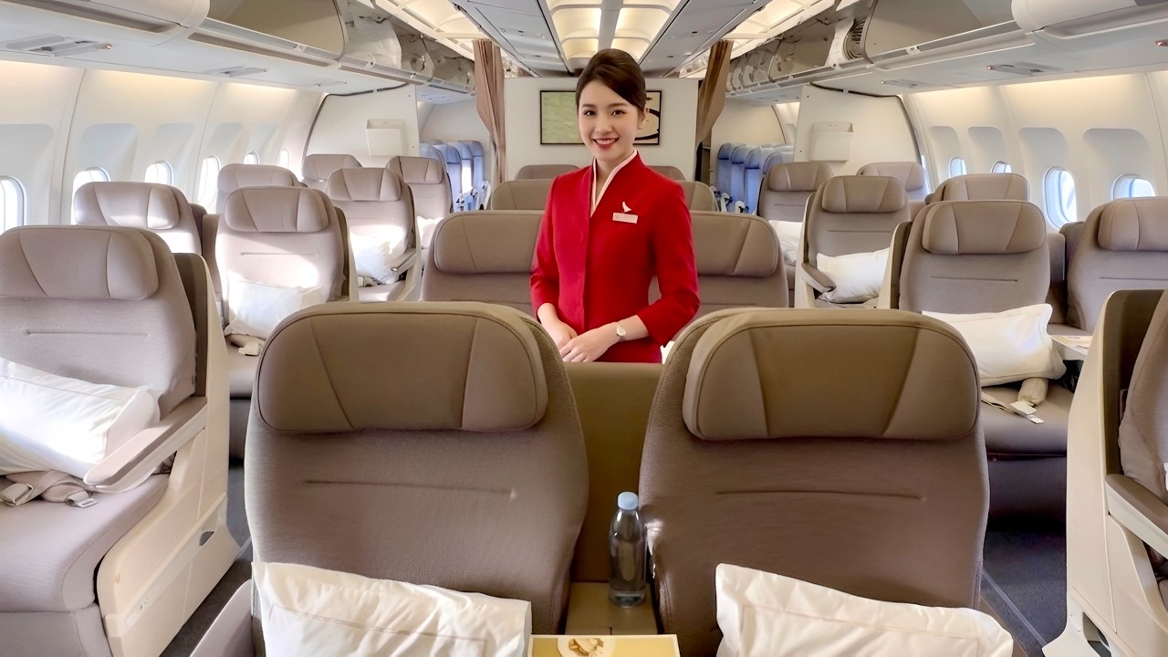 Cathay Pacific Business Class Review | A330 Flight to Asia’s Ghost Airport