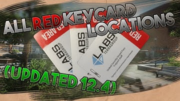 NEW Red Key Card Spawn Locations!! - Escape From Tarkov