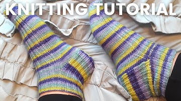 Knitting Socks on Magic Loop [Beginner friendly!]