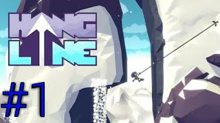 Hang line: mountain climber gameplay walkthrough part 1 (android) screenshot 2