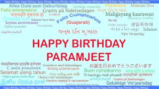 Paramjeet   Languages Idiomas - Happy Birthday