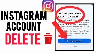 How to delete Instagram account permanently very easy | Instagram account ko kesay deleted krna hai
