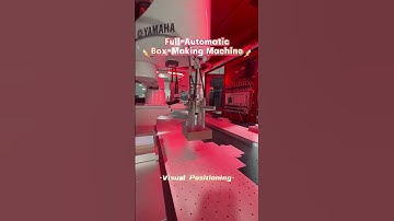 Full-Automatic Box Making Machine: Reduces Labor Costs and Material Waste, Improves Efficiency