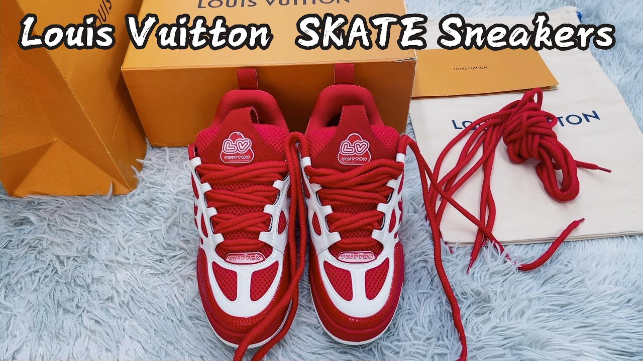 Louis Vuitton LV Skate Sneaker 1ABMHB Review 