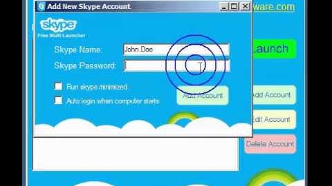 Free Multi Skype Launcher video tutorial