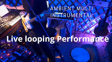 Ambient Evening in my yurt. acoustic flute, Elektron Syntakt and Ableton