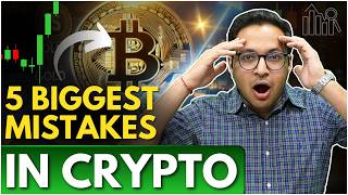 5 biggest mistakes in crypto trading | Crypto trading for beginners | Crypto mistakes |