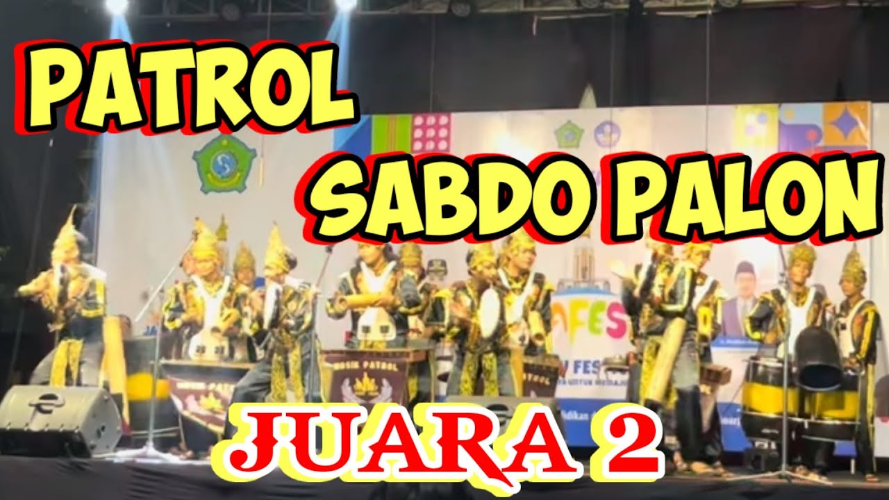 PATROL SABDO PALON JUARA 2 LOMBA DI BUDAYA JAYANDARU FEST MPU TANTULAR SIDOARJO 2025