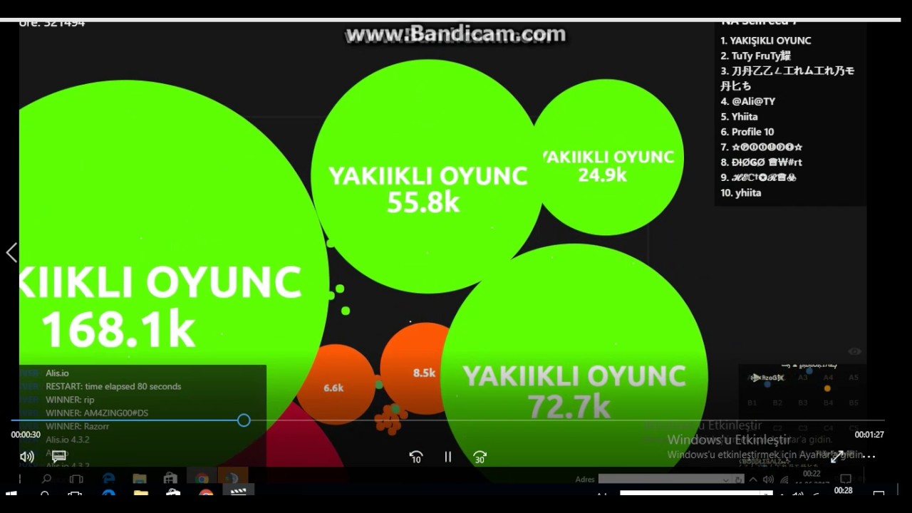 ALİSİO SELFED OYNADIM:)