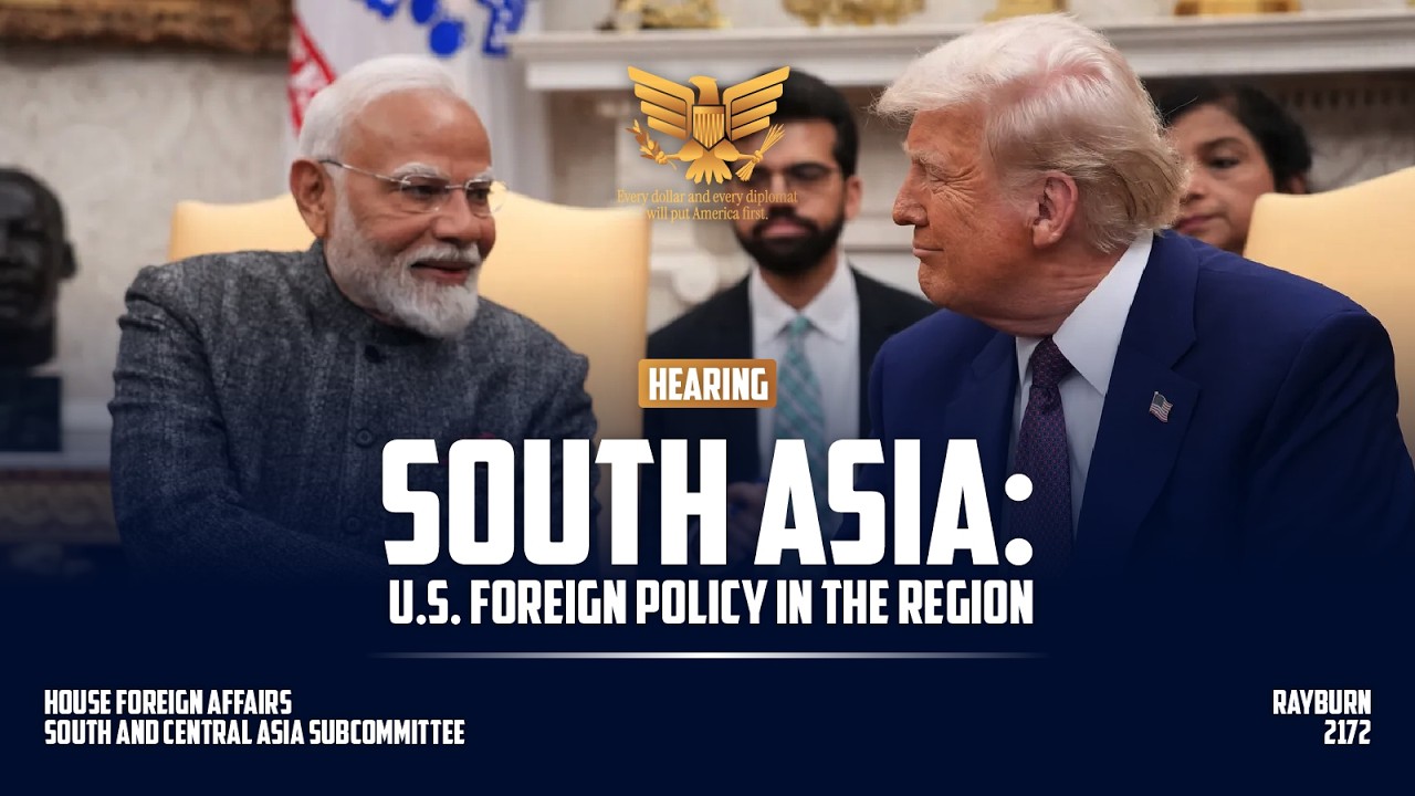 South Asia: U.S. Foreign Policy in the Region - YouTube