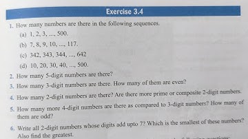 Viva education start up mathematics class 6 ex 3.4 | start up maths ex -3.4 | data handling