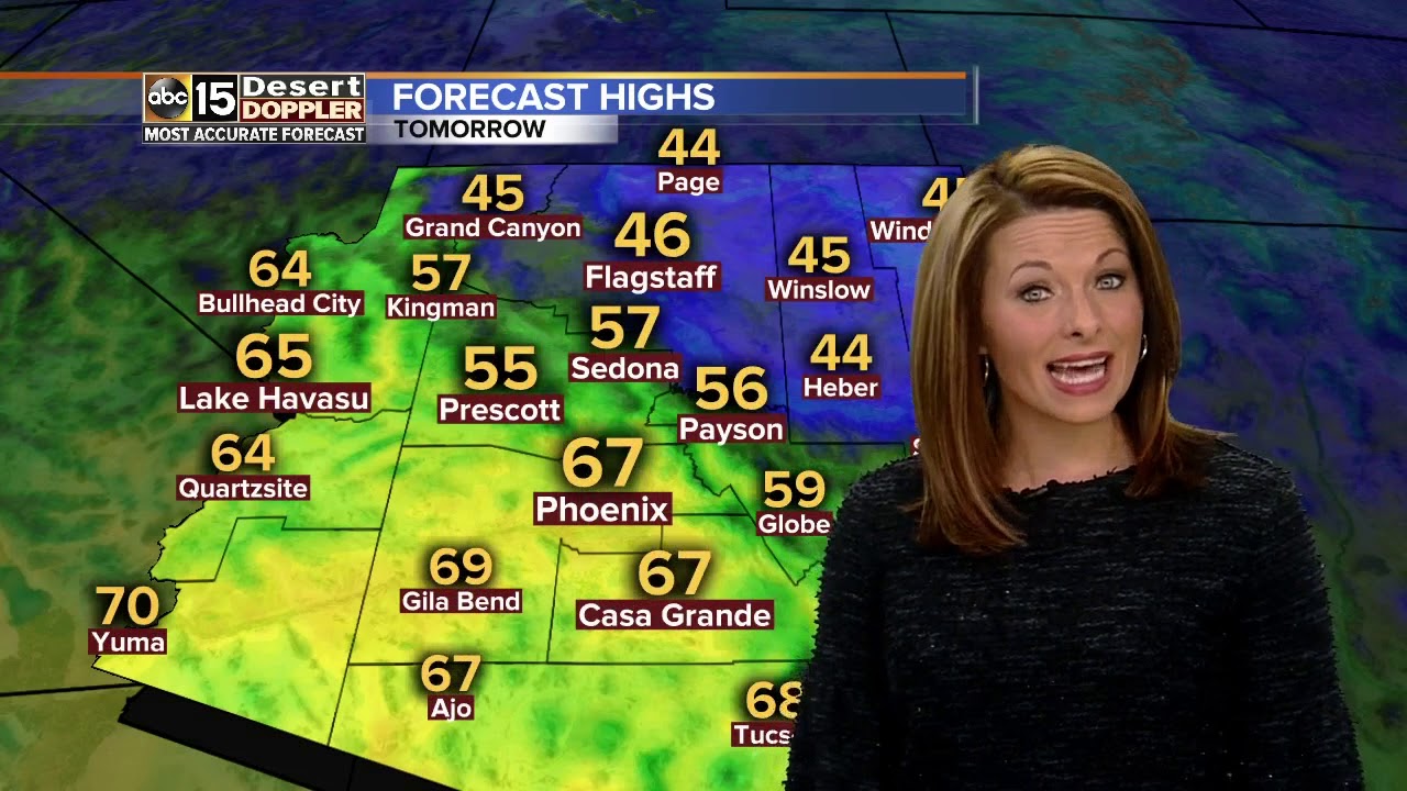 Beautiful weather heading into the weekend around the Valley - YouTube